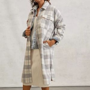 **MOVING SALE EVERYTHING MUST GO** Anthropologie Bobbie Plaid Shirt Jacket XS